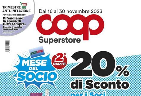 Volantino Coop a Oderzo dal 28/11 in anteprima!